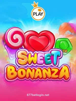 Imagem do jogo Sweet Bonanza no 677bet